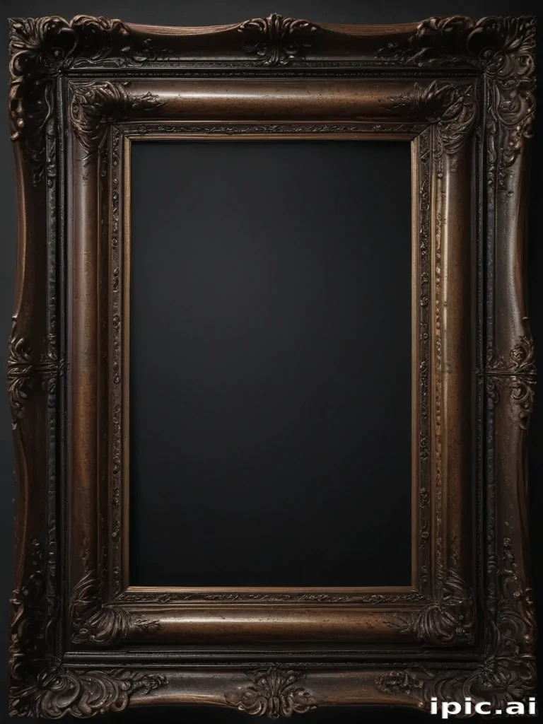 black frame background