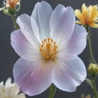 transparent flower background