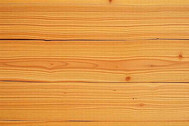 Generate a high-resolution image of a wooden plank with a straight-on view, using a DSLR camera set to ISO 100, aperture f/8, shutter speed 1/125 sec, with natural lighting for enhanced texture and detail.