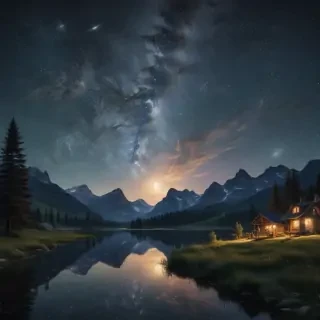 starry night wallpaper