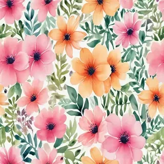flower watercolor background