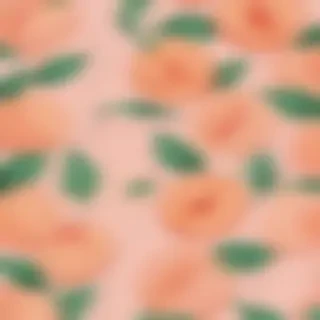 peach wallpaper aesthetic
