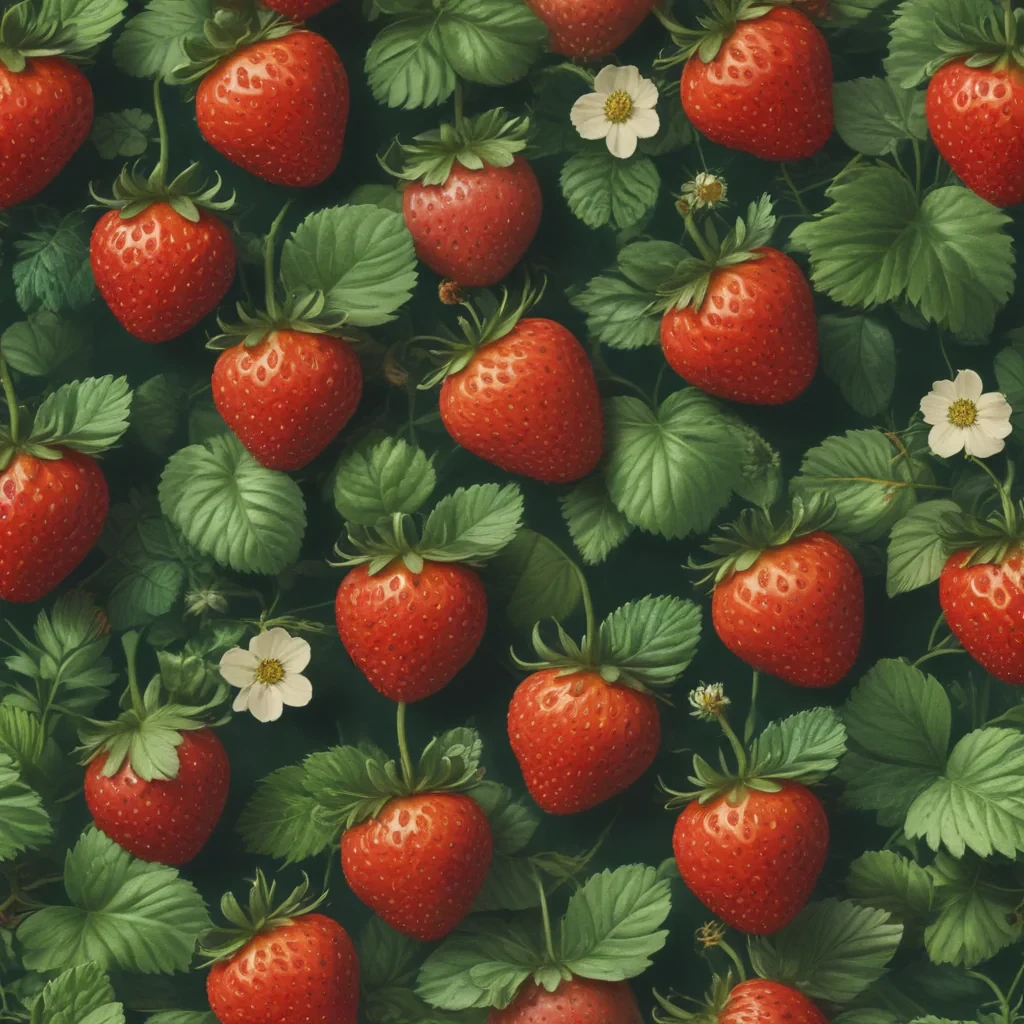 aesthetic strawberry wallpaper