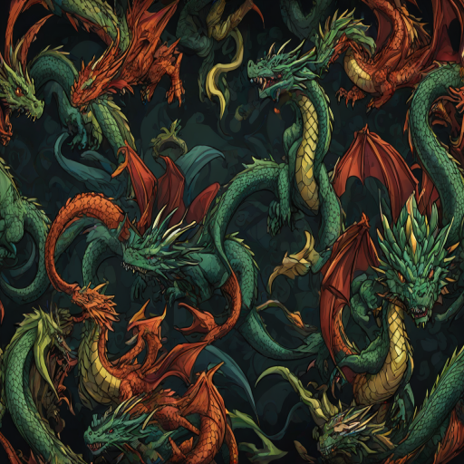 dragons background