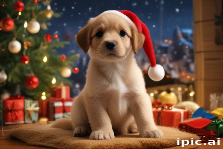 christmas puppy backgrounds