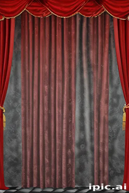 red curtain png