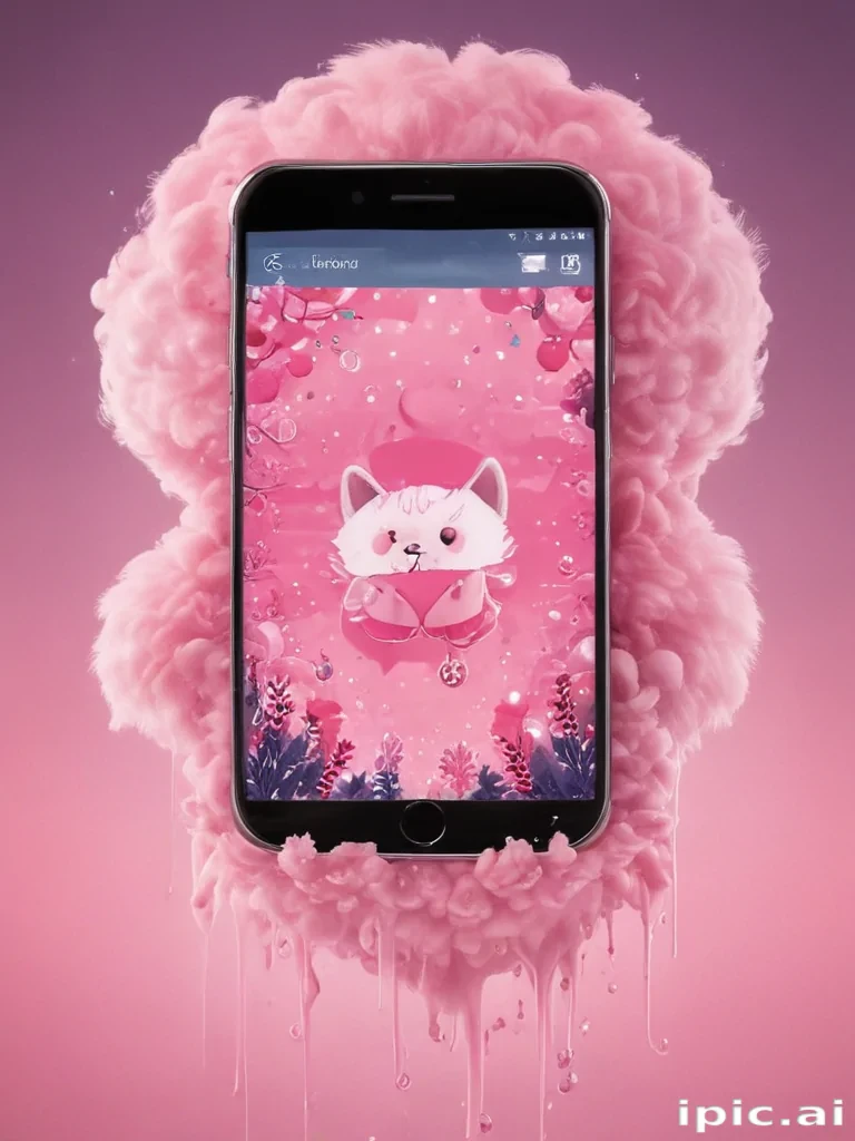 cute pink phone backgrounds