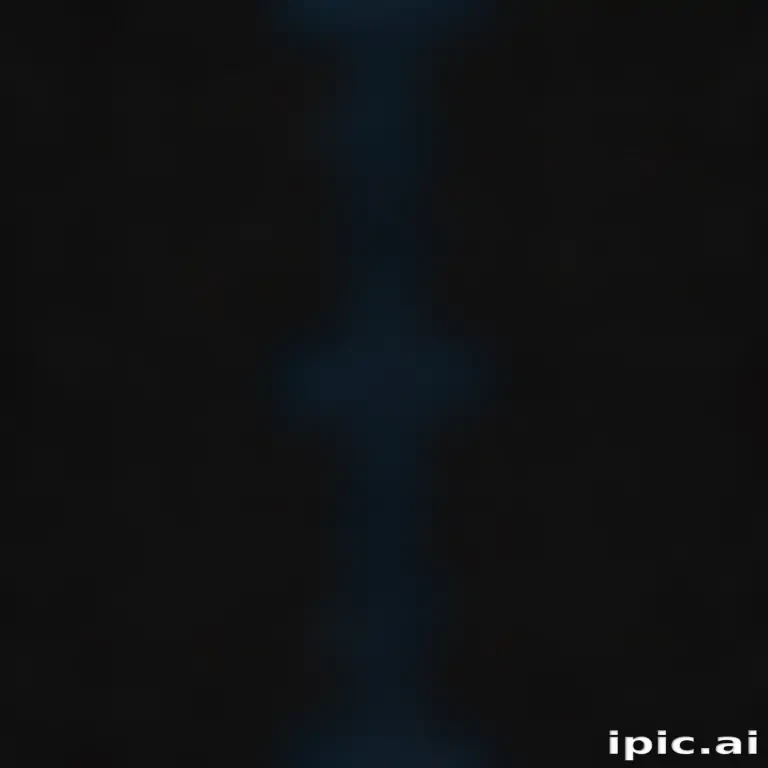 black background blue