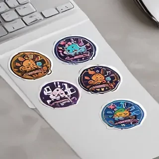 stickers mockup