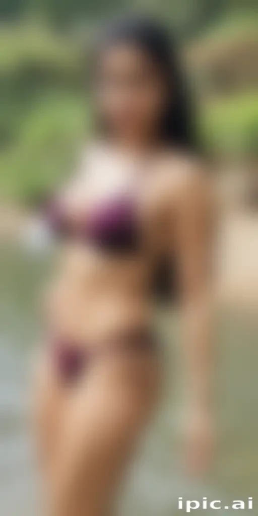 indian aunty in bikini