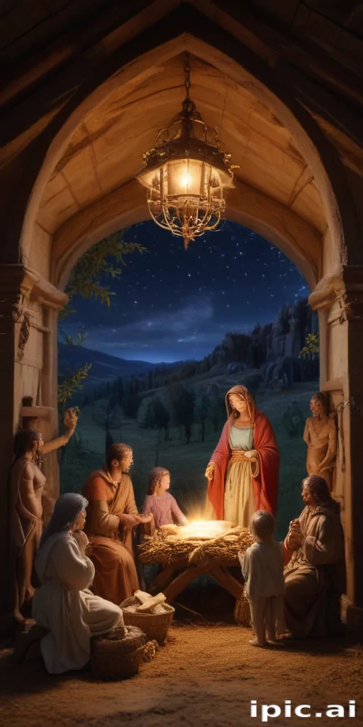 manger scene images free
