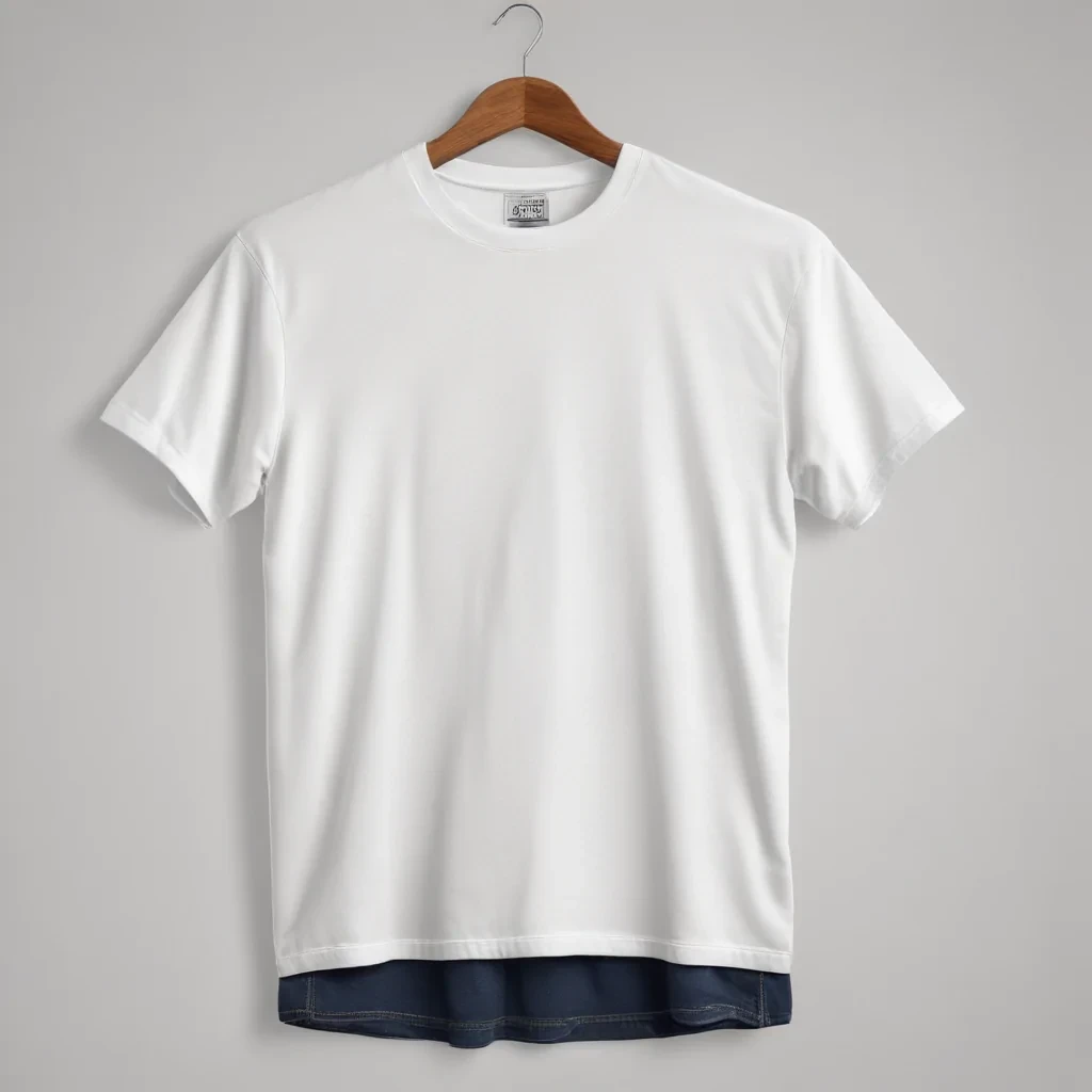white tee png