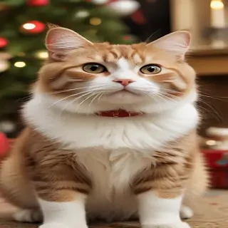 merry christmas cats images