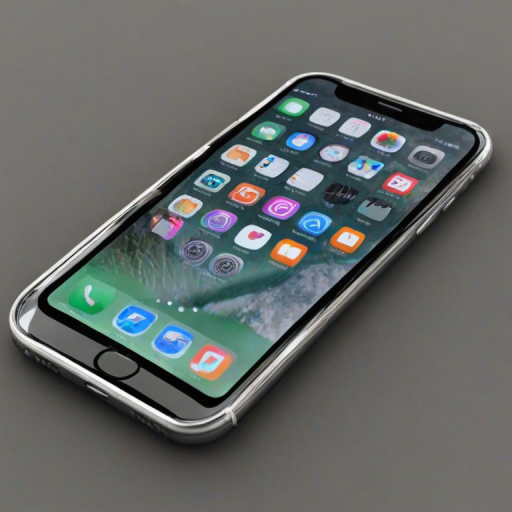 iphone with transparent background