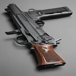 gun with no background