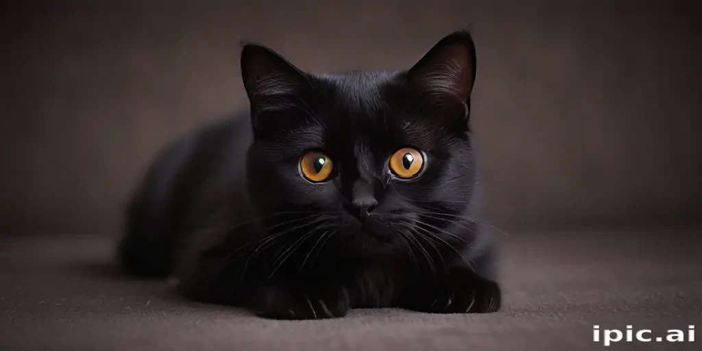 cute black cat wallpaper