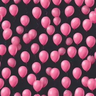 pink balloons png