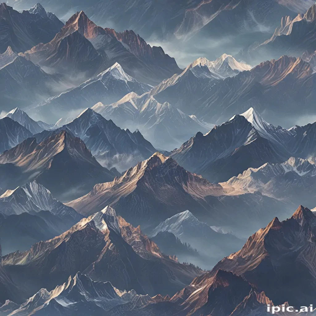 mountains transparent