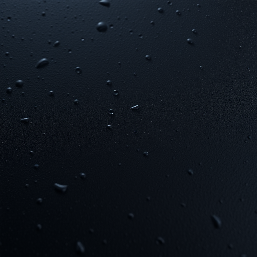 Generate a high-resolution image featuring a textured black surface with subtle variations in shading and embedded circular patterns, captured using a DSLR camera at f/8, ISO 100, shutter speed 1/125 sec, top-down view, using a macro lens for enhanced detail.