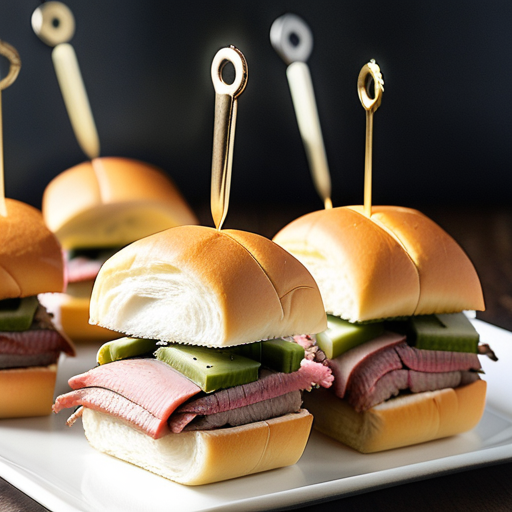 roast beef hawaiian roll sliders