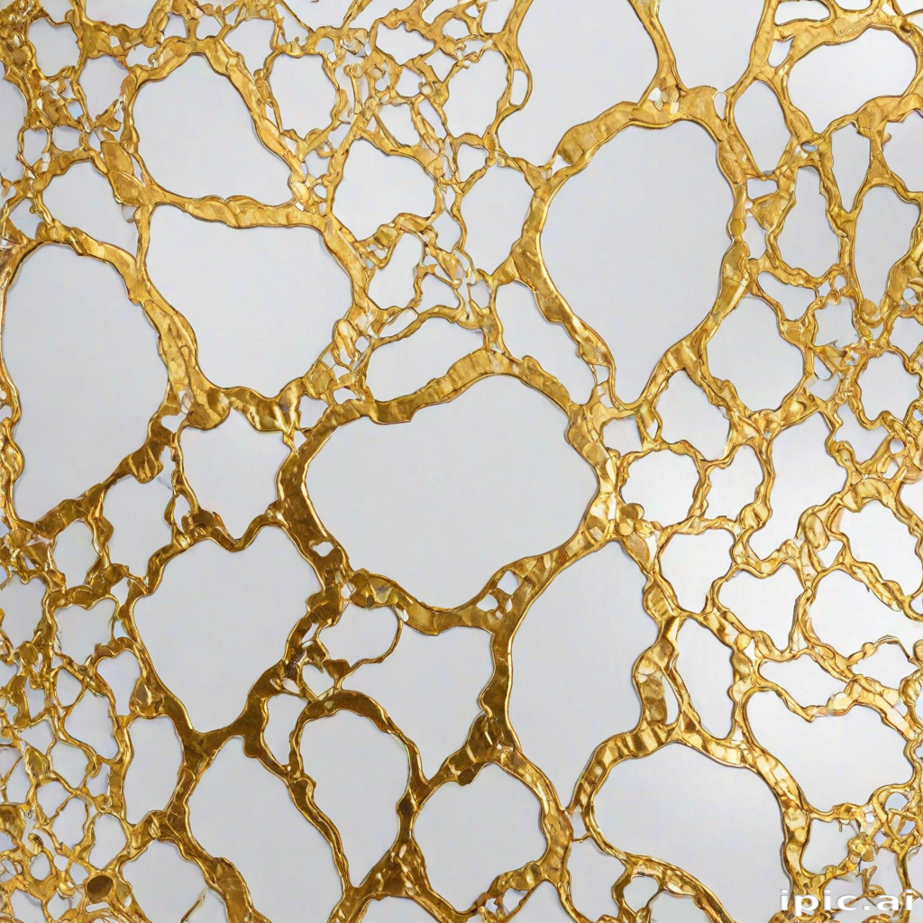 white gold background
