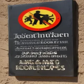 warning sign