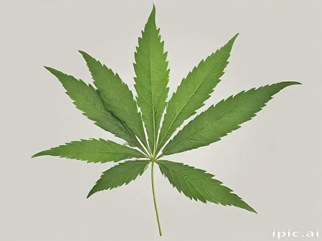 weed leaf png