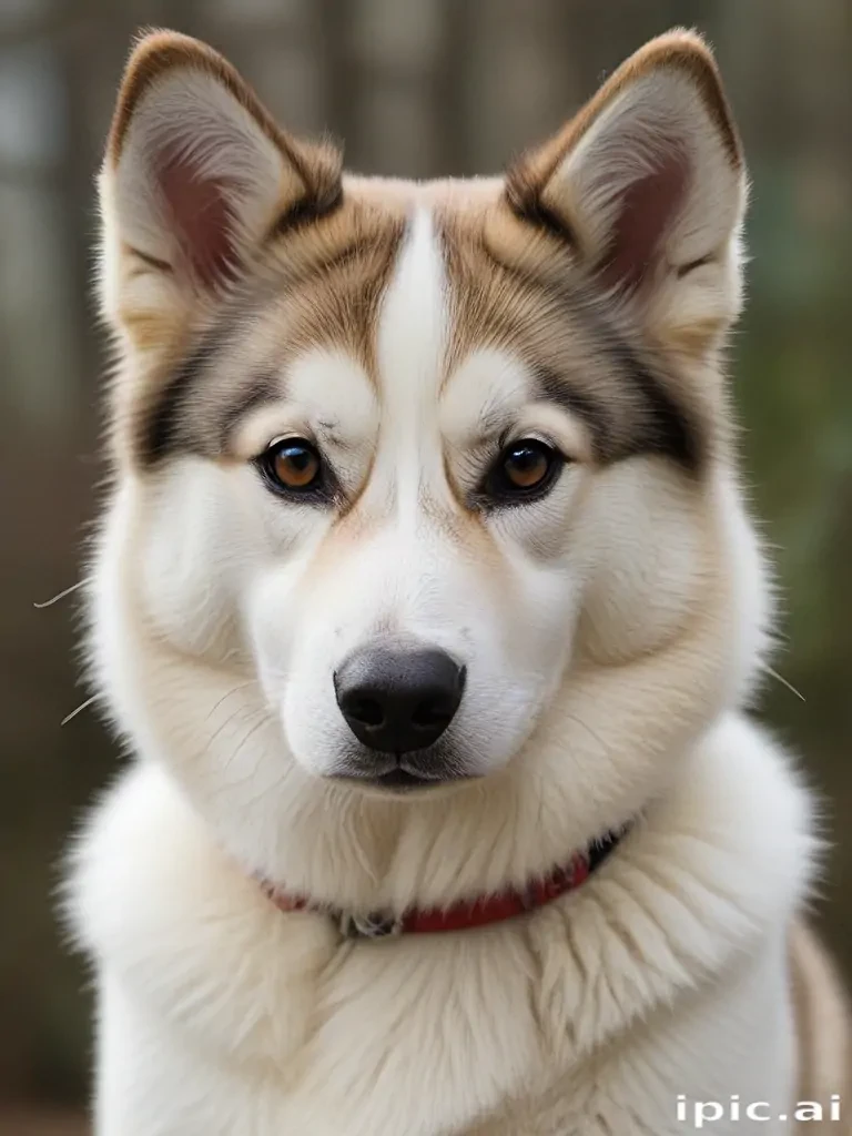 alaskan husky shepherd