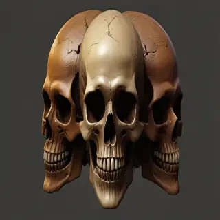 png skull