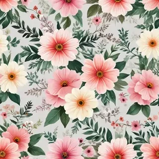 flowers clear background