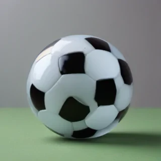 transparent soccer ball