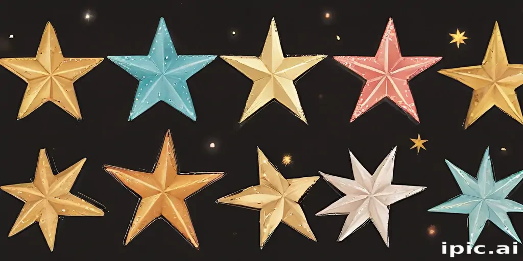 christmas stars clip art