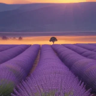 lavender phone background