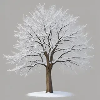 winter tree png