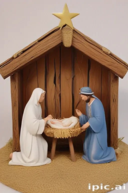 free christmas nativity scene