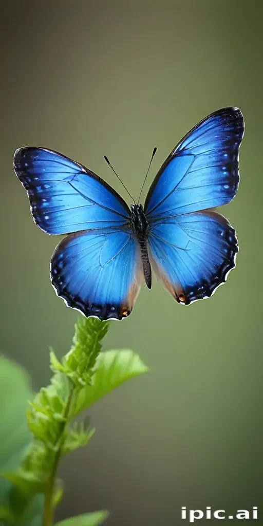 blue butterfly