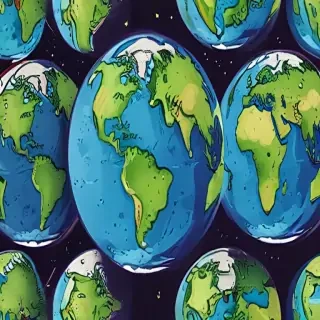 earth cartoon photo