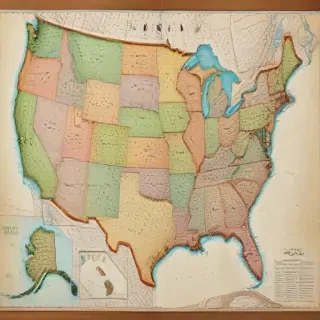 mapa usa