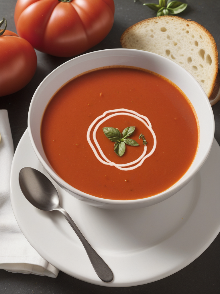 what to eat tomato soup with