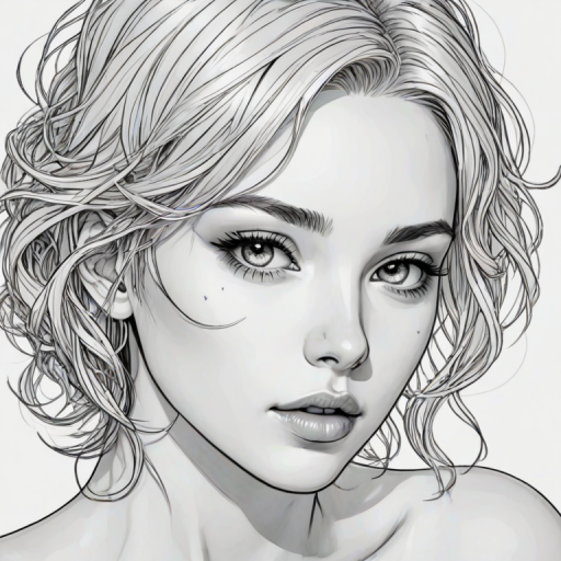 transparent line art