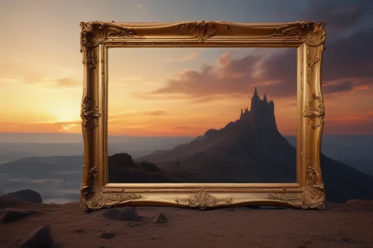 background with frame