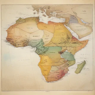 map of africa