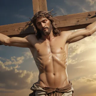jesus on the cross picture