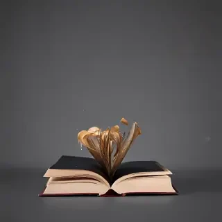 book transparent background