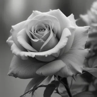 rose pictures in black and white