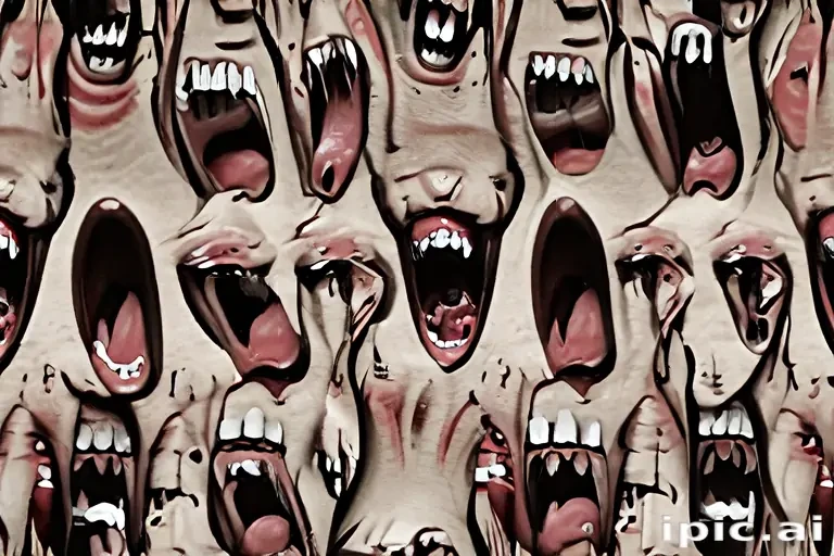 screaming background
