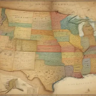 united states map with state names