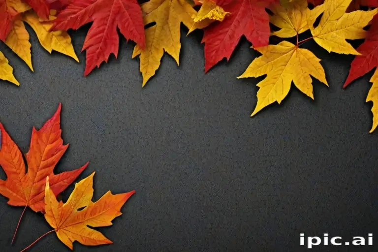 fall leaves png transparent