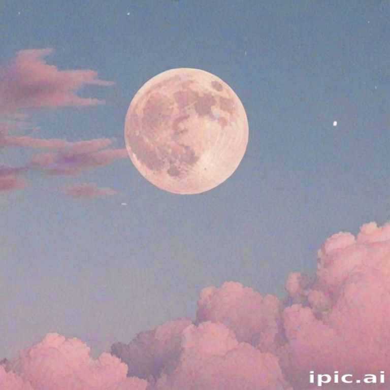 pastel aesthetic moon wallpaper