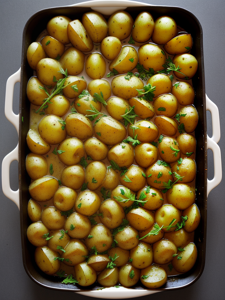 herb in many potato dishes